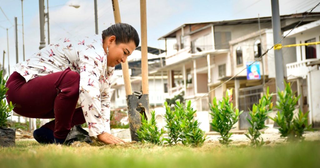 Seguimos recuperando áreas verdes con la transformación del parque Los Choferes