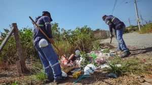 La basura en su lugar