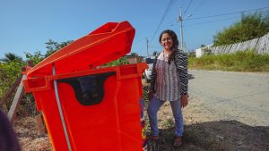 La basura en su lugar