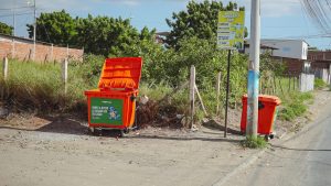 La basura en su lugar