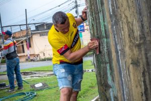 ¡Los Raidistas se ponen bonitos! Renovación y Mantenimiento en Chone