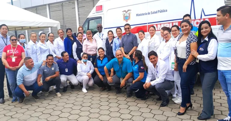 Llegada de Ambulancias Refuerza la Capacidad de Respuesta Médica en Chone