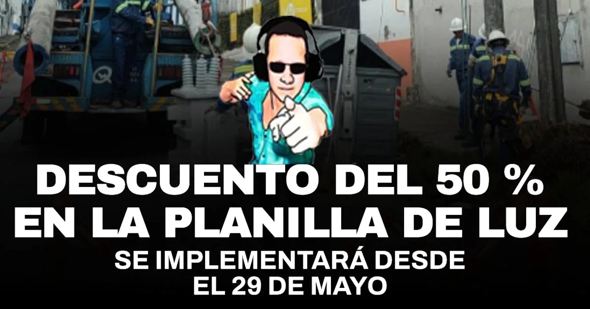Cómo se Aplicará el Descuento a la Tarifa de la Electricidad: Detalles de CNEL Cómo se Aplicará el Descuento a la Tarifa de la Electricidad: Detalles de CNEL