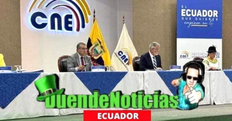 CNE aprueba resultados del Referéndum y Consulta Popular 2024