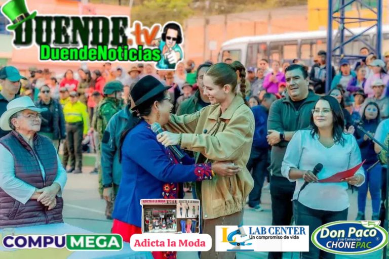 Lourdes Tibán invita a Lavinia Valbonesi a trabajar juntas por Cotopaxi