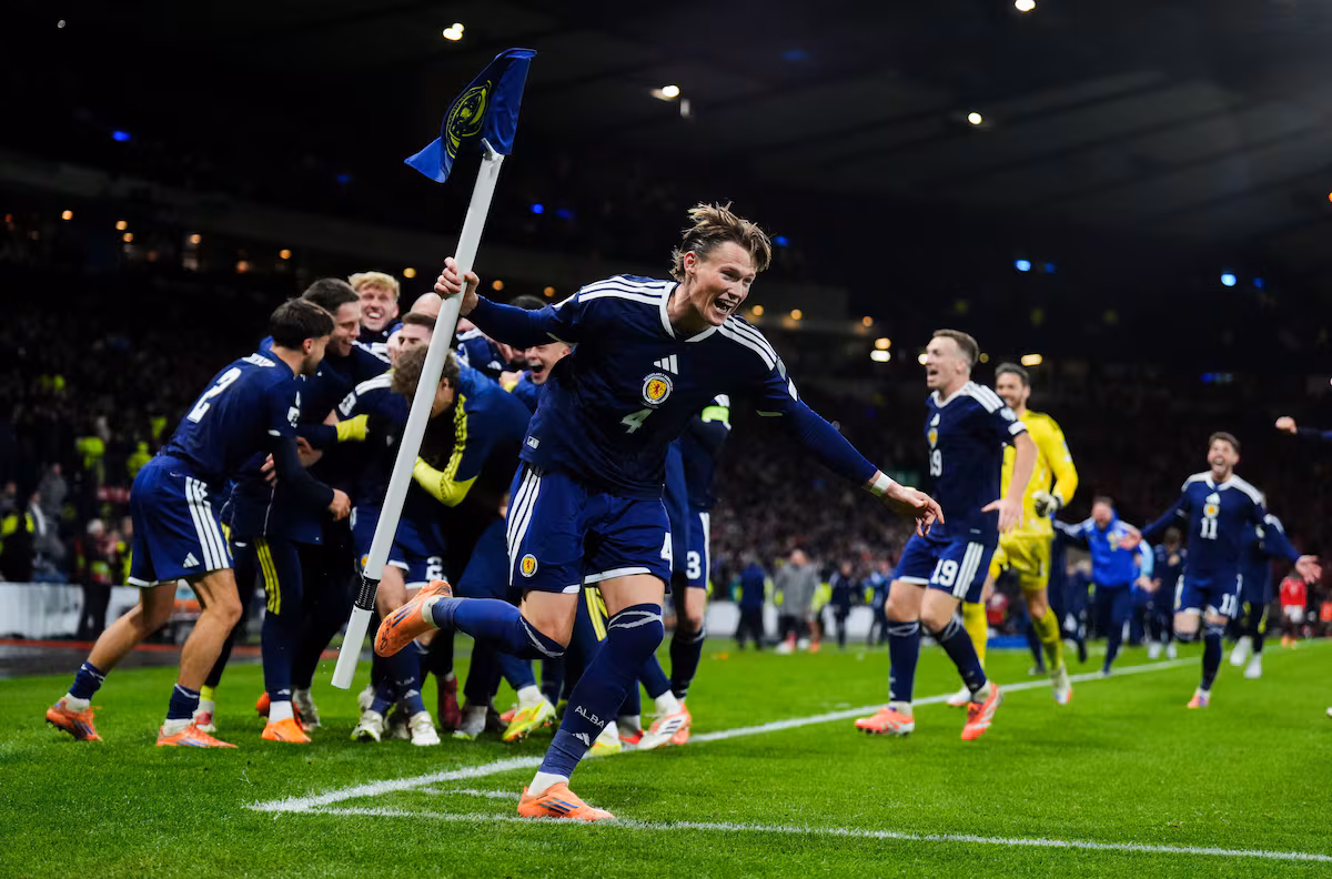 El cuarto gol de Escocia EL PAÍS