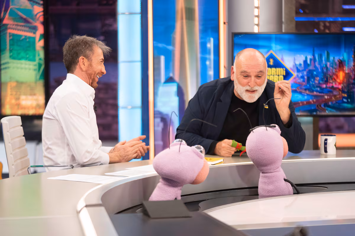 La ironía de José Andrés en ‘El hormiguero’ al hablar de la dana y de Gaza: “Pero ¿esto no es un programa de comedia?” EL PAÍS