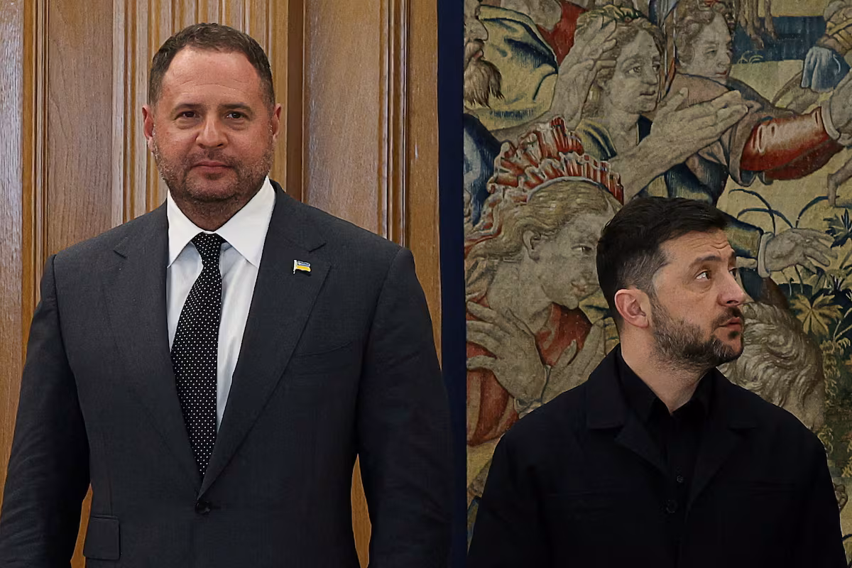 Zelenski anuncia la dimisión de Andrii Yermak, su mano derecha, después de que la Fiscalía Anticorrupción registrara su domicilio EL PAÍS