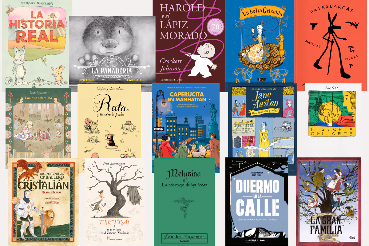 15 libros para lectores de 4 a 16 años para incluir en la carta a los Reyes Magos EL PAÍS