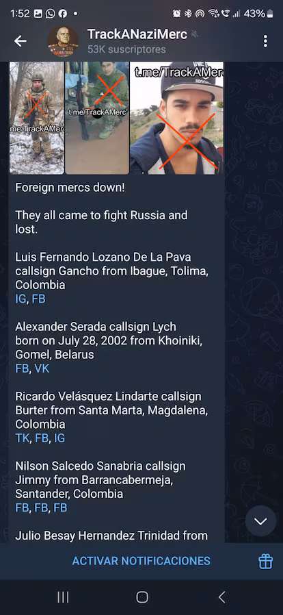 Families demand repatriation of bodies of Colombians who died in Ukraine: ‘This war is a slaughterhouse for foreigners’ Families demand repatriation of bodies of Colombians who died in Ukraine: ‘This war is a slaughterhouse for foreigners’