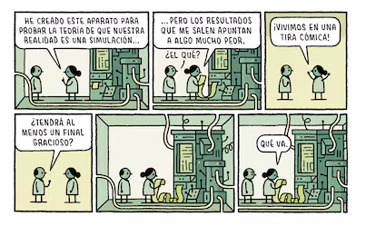 Tom Gauld saca risas hasta de Kierkegaard o la física cuántica Tom Gauld saca risas hasta de Kierkegaard o la física cuántica
