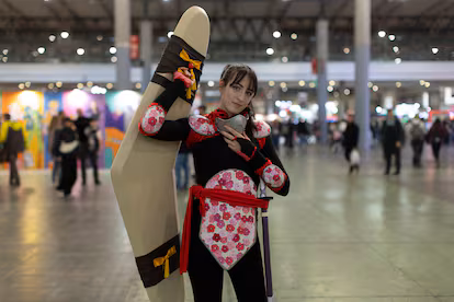 El Salón del Manga de Barcelona se llena de mangakas, otakus y katanas El Salón del Manga de Barcelona se llena de mangakas, otakus y katanas