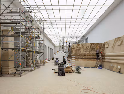 Un paseo por la colosal renovación del Museo de Pérgamo: un desafío de mil millones de euros y más de dos décadas Un paseo por la colosal renovación del Museo de Pérgamo: un desafío de mil millones de euros y más de dos décadas