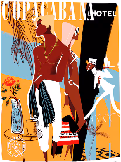 Los bonitos hoteles imaginarios del ilustrador Jorge Arévalo Los bonitos hoteles imaginarios del ilustrador Jorge Arévalo