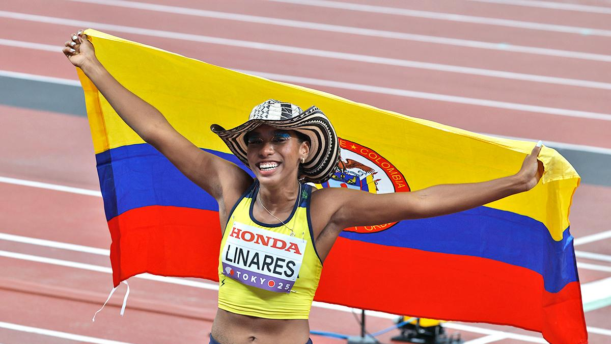 La colombiana Natalia Linares, bronce en el Mundial de Atletismo, quiere ser la mejor del mundo La colombiana Natalia Linares, bronce en el Mundial de Atletismo, quiere ser la mejor del mundo