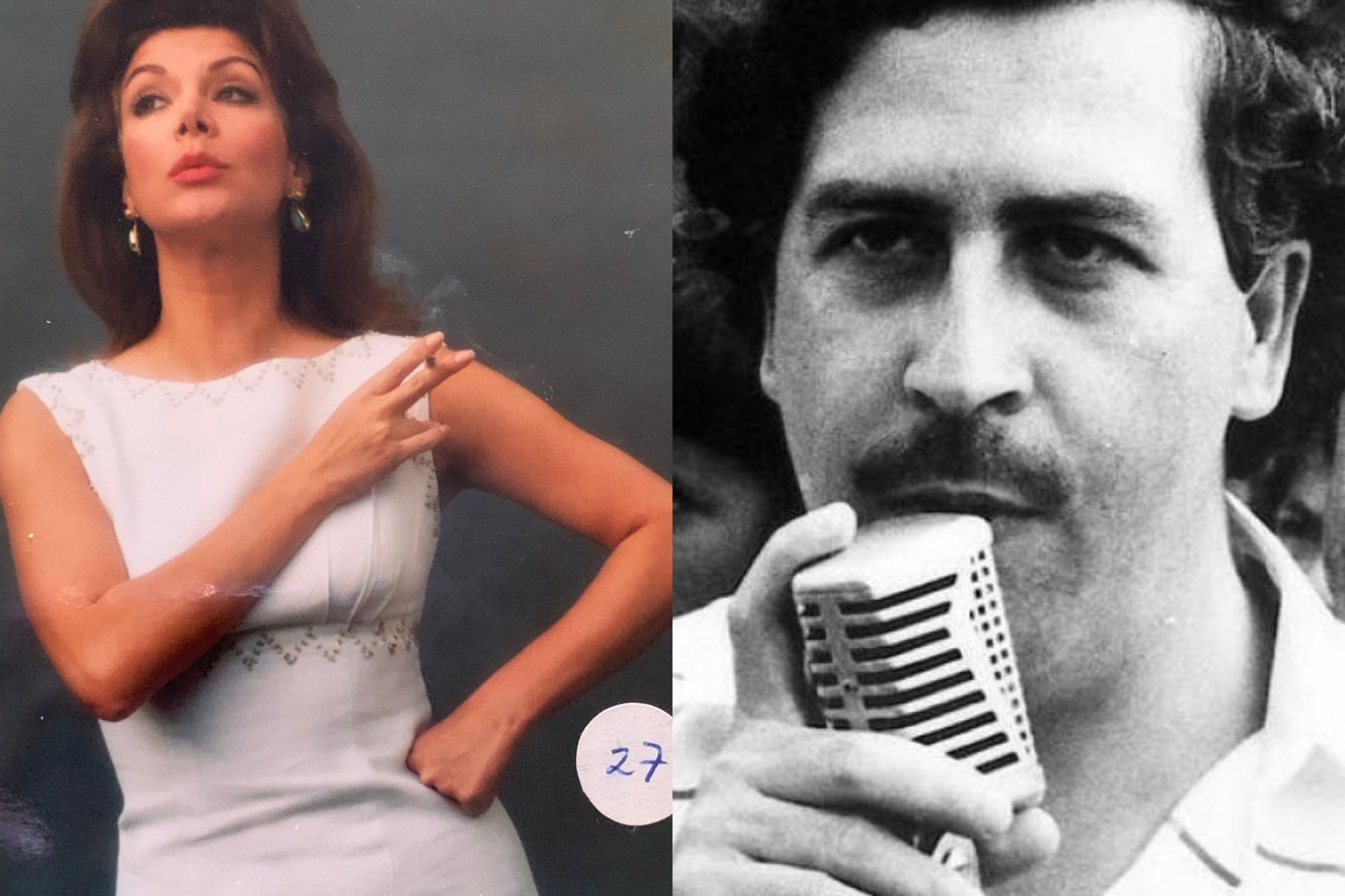 Nuevo testimonio de Carlos Lehder sobre Pablo Escobar y sus múltiples personalidades: 'Cuando Pablo estaba furioso, la tierra temblaba' Virginia Vallejo y Pablo Escobar