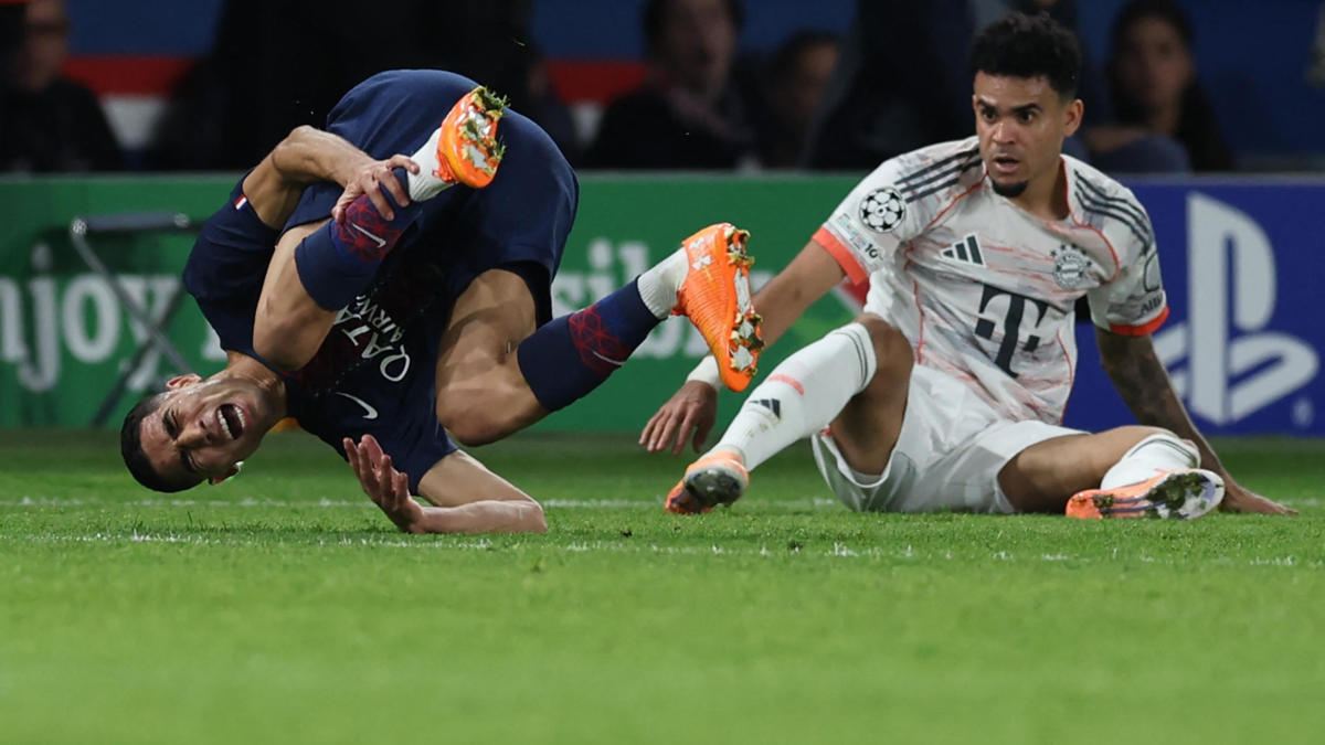 Achraf Hakimi reveló detalles de los duros momentos que vivió tras haber sido lesionado por el colombiano Luis Díaz Achraf Hakimi reveló detalles de los duros momentos que vivió tras haber sido lesionado por el colombiano Luis Díaz