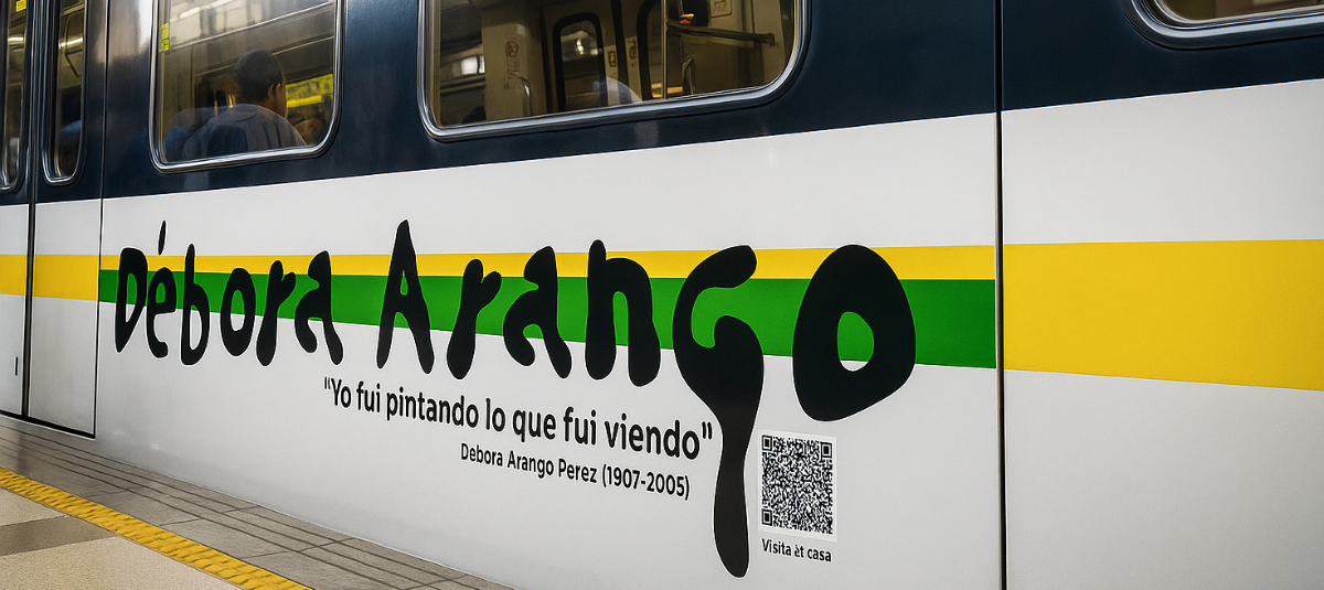 Débora Arango: mitos, silencios e historias ocultas detrás de una obra que sigue incomodando Metro de Medellín