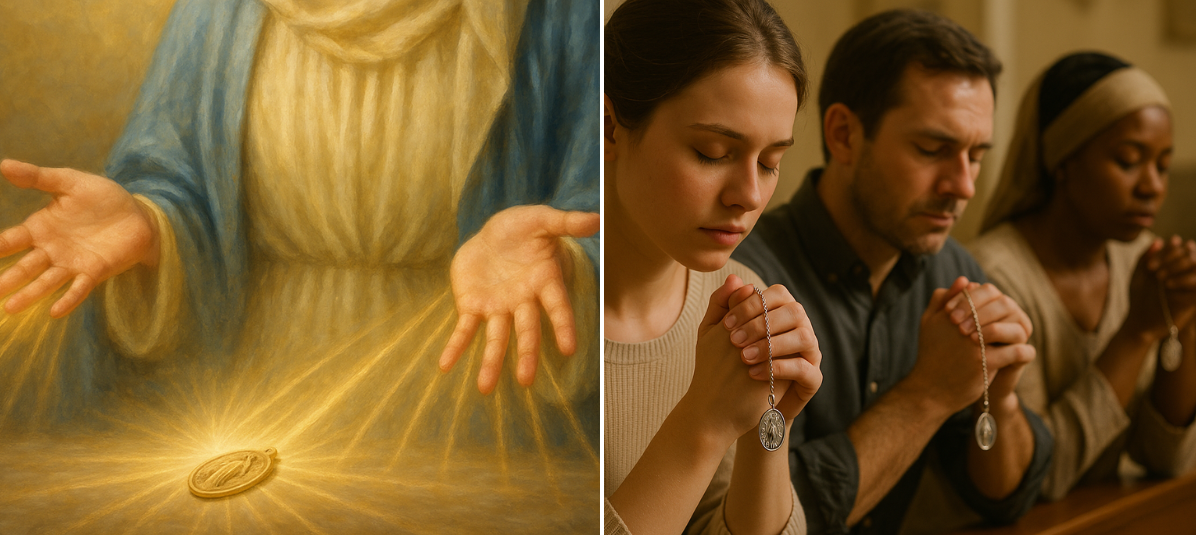 El ritual que se hace el día antes del inicio de la Novena de Aguinaldos: estos son los santos para rezar y recibir la tradición este 15 de diciembre Día 5 de la novena a la Virgen de la Medalla Milagrosa | Las manos de María: oraciones y reflexiones de esta tradición de noviembre