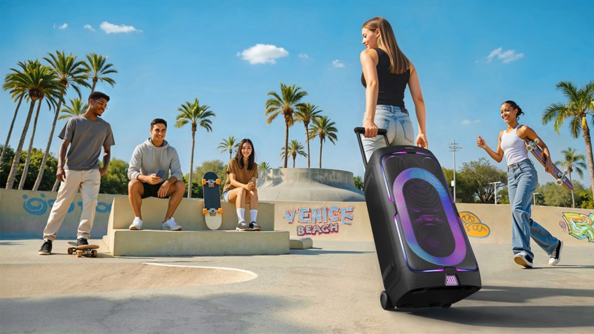 Samsung presenta en Colombia los parlantes ST50F y ST40F con mayor potencia, luces integradas y batería de larga duración Samsung presenta en Colombia los parlantes ST50F y ST40F con mayor potencia, luces integradas y batería de larga duración