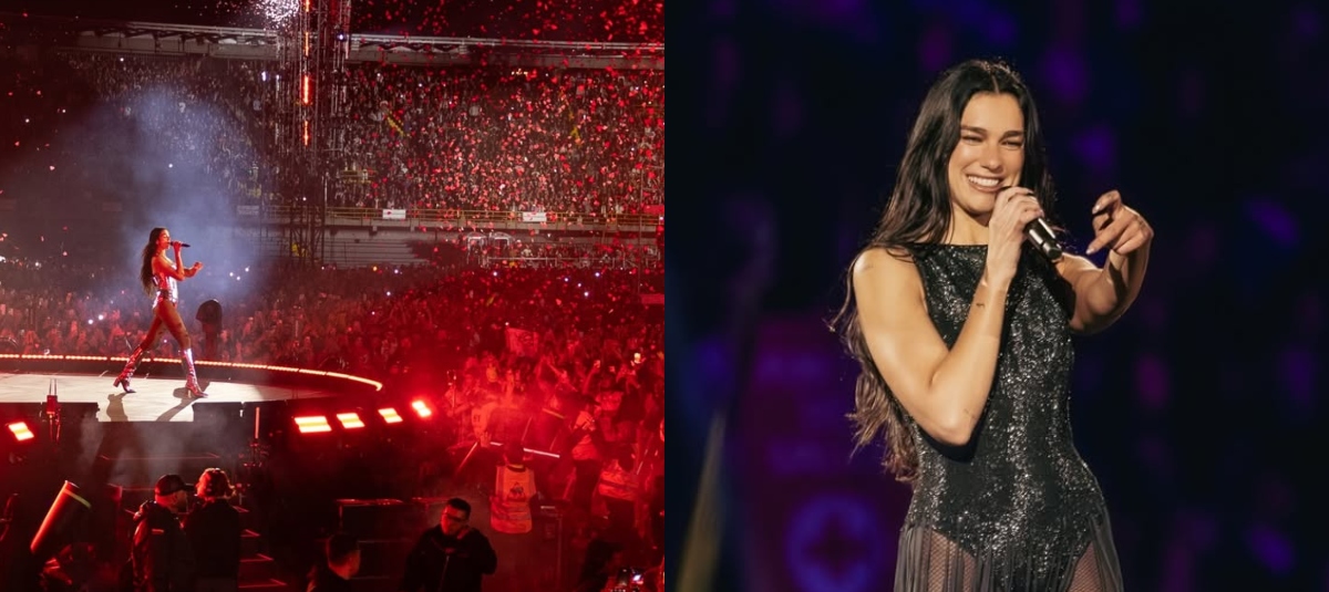 ¿Quién es la pareja que contrató a Ricky Martin, Marc Anthony y Enrique Iglesias para su fiesta de compromiso? Dua Lipa en el Radical Optimism Tour en el Estadio El Campín de Bogotá.