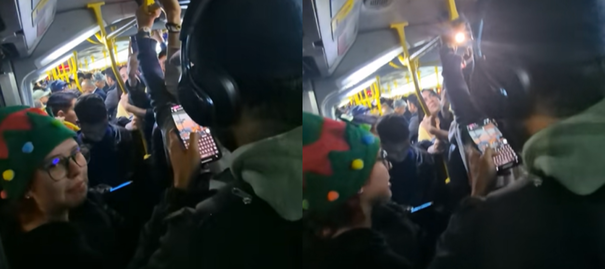 Video | Usuarias de TransMilenio se fueron a los golpes en plena Navidad Novena