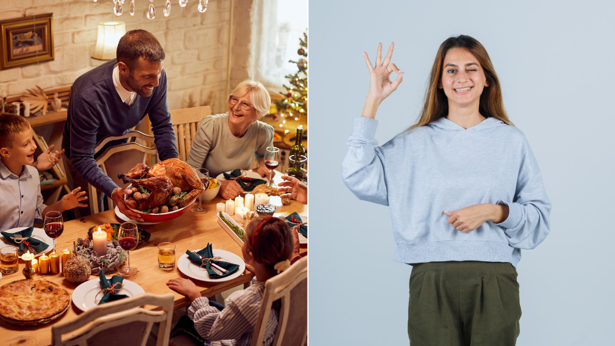¿Qué es el síndrome del espejo retrovisor? Cena de navidad