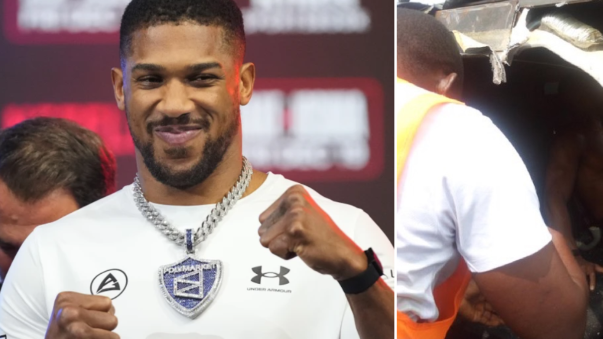 Anthony Joshua, excampeón de peso pesado, sobrevive a un accidente automovilístico en Nigeria: dos personas mueren en el siniestro Anthony Joshua, excampeón de peso pesado, sobrevive a un accidente automovilístico en Nigeria: dos personas mueren en el siniestro