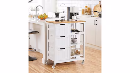 Carritos de cocina: la solución práctica para ordenar y aprovechar cada rincón Carritos de cocina: la solución práctica para ordenar y aprovechar cada rincón