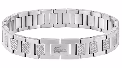 5 pulseras de hombre superventas para acertar con el regalo de Reyes Brazalete Lacoste.