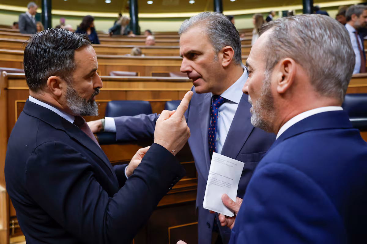 Abascal saca a Ortega Smith de la ejecutiva de Vox EL PAÍS