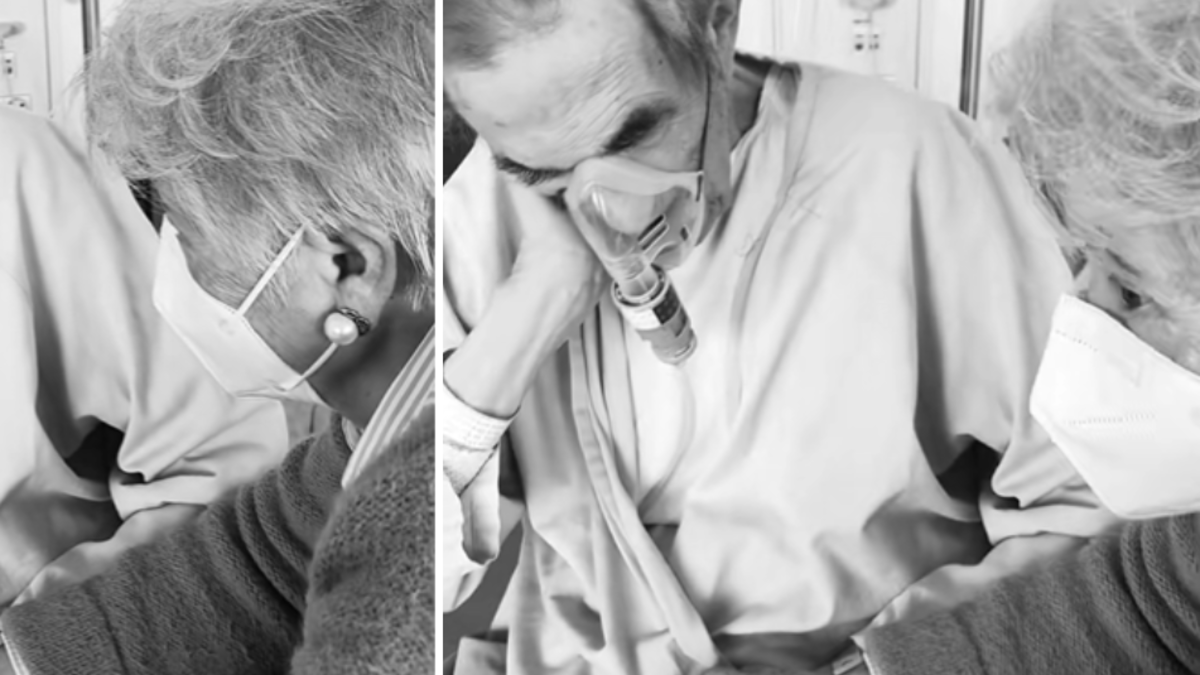 Abuelito con enfermedad terminal conmueve hasta las lágrimas al despedirse de su esposa: ‘No he sido más feliz que contigo’ Abuelito con enfermedad terminal conmueve hasta las lágrimas al despedirse de su esposa: ‘No he sido más feliz que contigo’