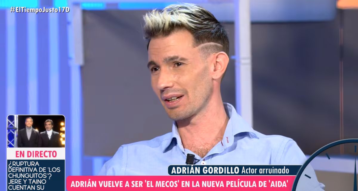 Adrián Gordillo, ‘El Mecos’ de ‘Aída’, relacionado con el robo de coches tras admitir estar arruinado EL PAÍS