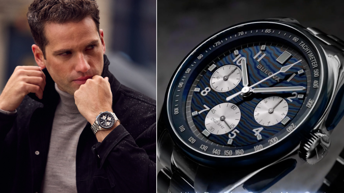 Así es el Lunar Pilot 98A329, el nuevo reloj de Bulova, que se lanzó en un evento en el Planetario de Bogotá Así es el Lunar Pilot 98A329, el nuevo reloj de Bulova, que se lanzó en un evento en el Planetario de Bogotá