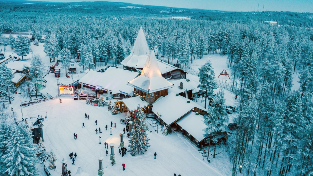 Así es la tierra del mundialmente famoso Papá Noel Así es la tierra del mundialmente famoso Papá Noel