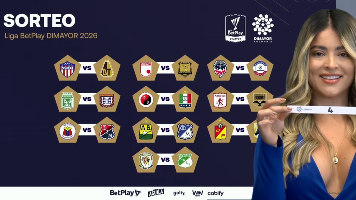 Así se jugará la primera fecha de la Liga 2026-I: la final entre Junior y Tolima se repetirá en el arranque del nuevo torneo Así se jugará la primera fecha de la Liga 2026-I: la final entre Junior y Tolima se repetirá en el arranque del nuevo torneo