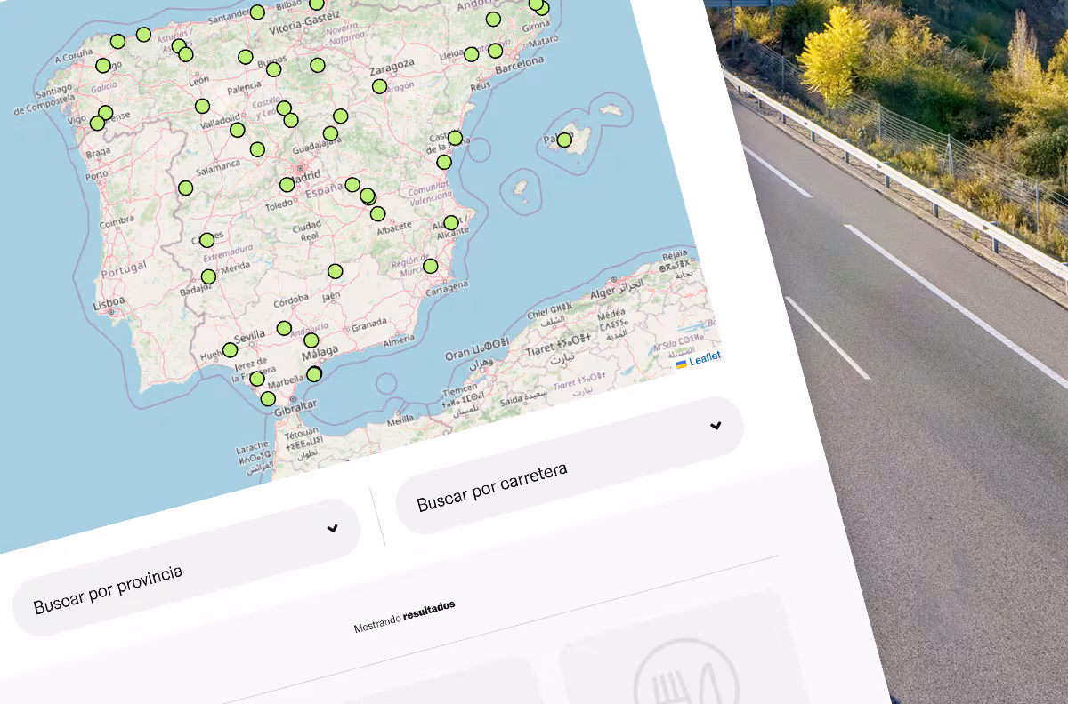 Buscador de restaurantes de carretera en España Buscador de restaurantes de carretera en España