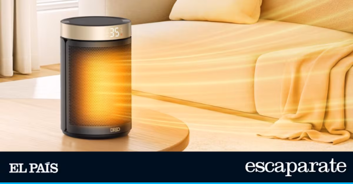 Calienta rápido, no hace ruido y consume poco: el calefactor cerámico perfecto existe y está en Amazon Calienta rápido, no hace ruido y consume poco: el calefactor cerámico perfecto existe y está en Amazon