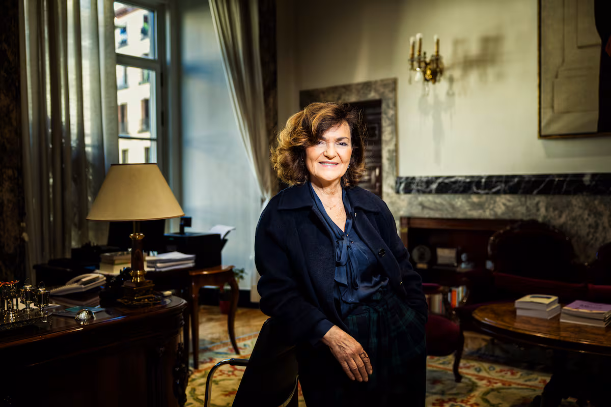 Carmen Calvo: “Ha vuelto un liderazgo hipermasculinizado, testosterónico” Carmen Calvo: “Ha vuelto un liderazgo hipermasculinizado, testosterónico”