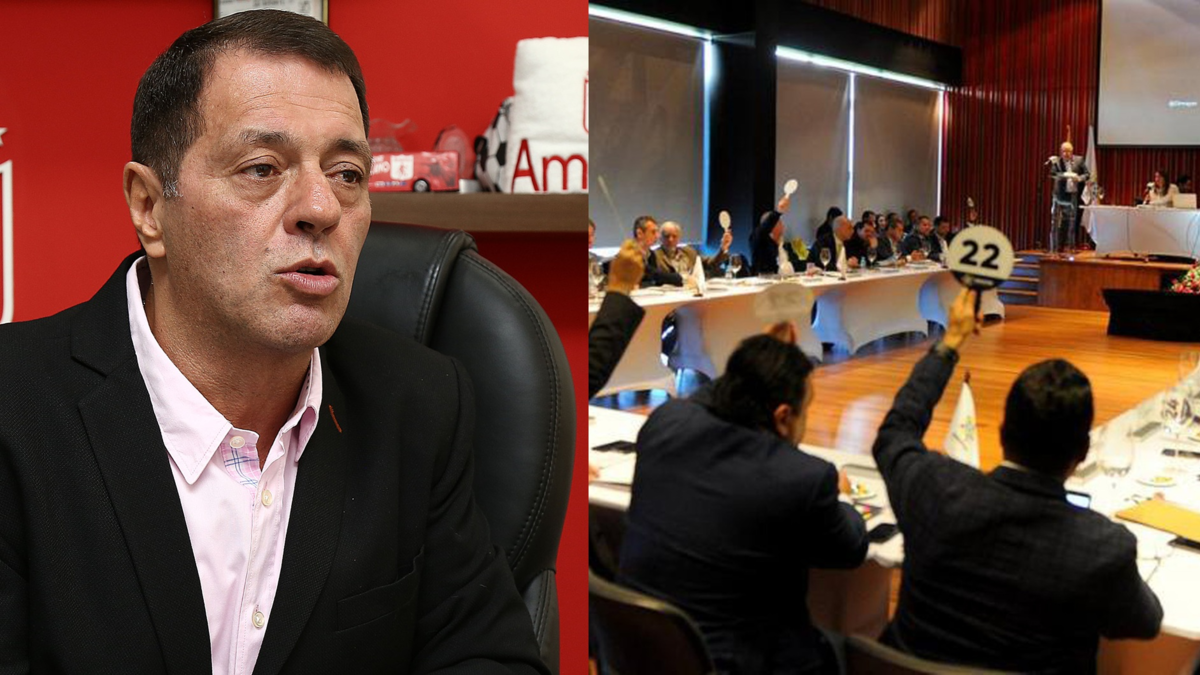 Cinco preguntas a Tulio Gómez, máximo accionista del América de Cali: ¿por qué propuso cambiar el reglamento para que jueguen cuatro extranjeros? Cinco preguntas a Tulio Gómez, máximo accionista del América de Cali: ¿por qué propuso cambiar el reglamento para que jueguen cuatro extranjeros?