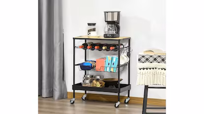 Carritos de cocina: la solución práctica para ordenar y aprovechar cada rincón Carritos de cocina: la solución práctica para ordenar y aprovechar cada rincón