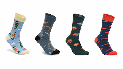 11 calcetines divertidos para los que dejan el regalo de Reyes para última hora Calcetines divertidos