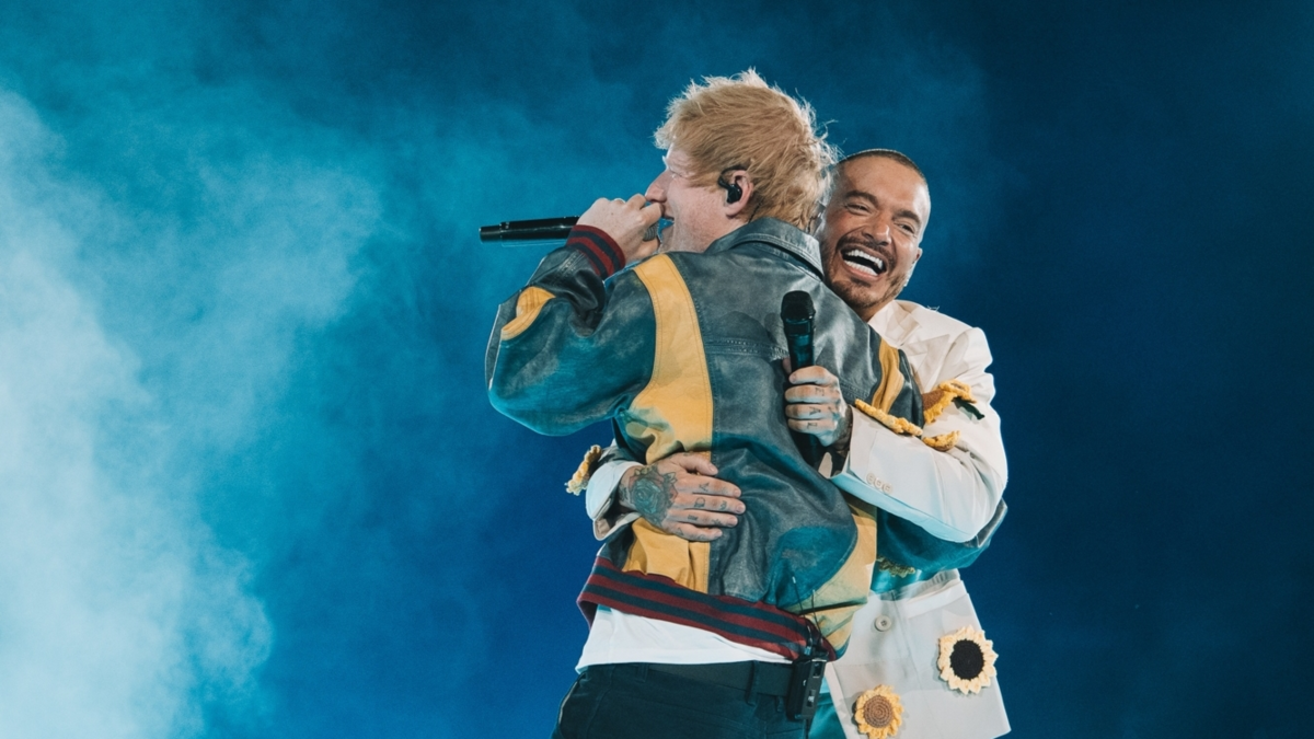 Ed Sheeran y Nicky Jam, los artistas que conquistaron al público como invitados al concierto de J Balvin en Bogotá Ed Sheeran y Nicky Jam, los artistas que conquistaron al público como invitados al concierto de J Balvin en Bogotá