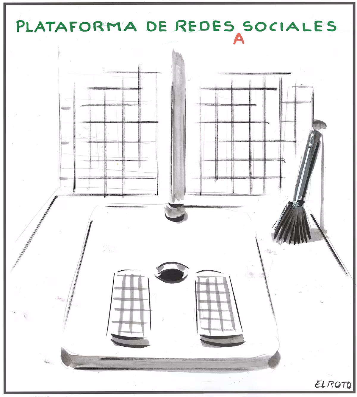 El Roto: plataforma EL PAÍS