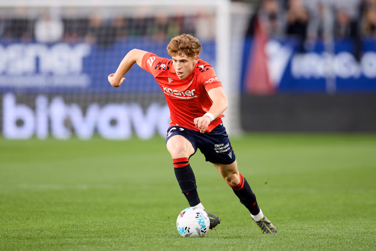 El osasunista Víctor Muñoz, el velocista de la Liga: “Lo mío es genético” Lorenzo Calonge