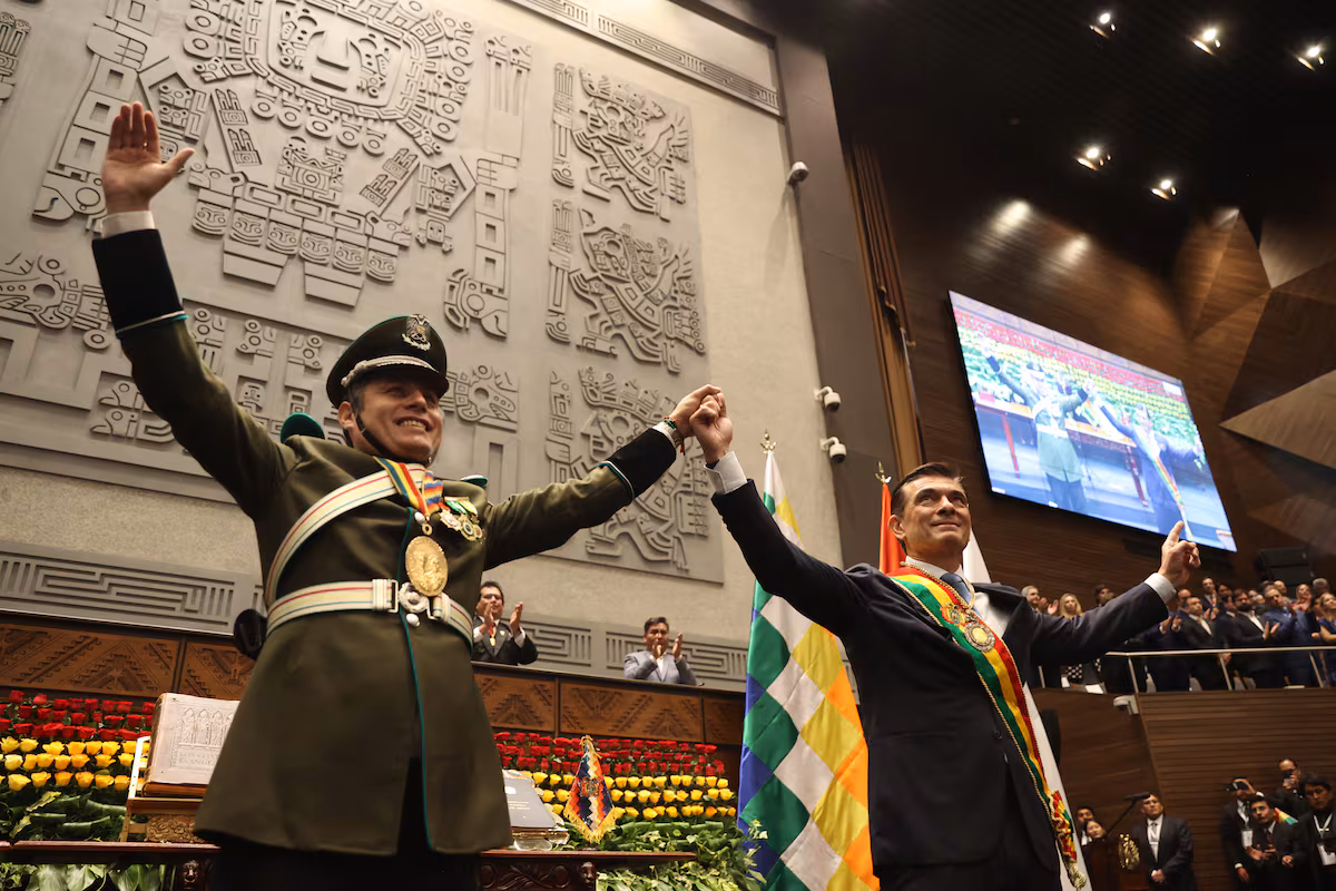 El vicepresidente de Bolivia rompe con Paz y se declara oposición EL PAÍS