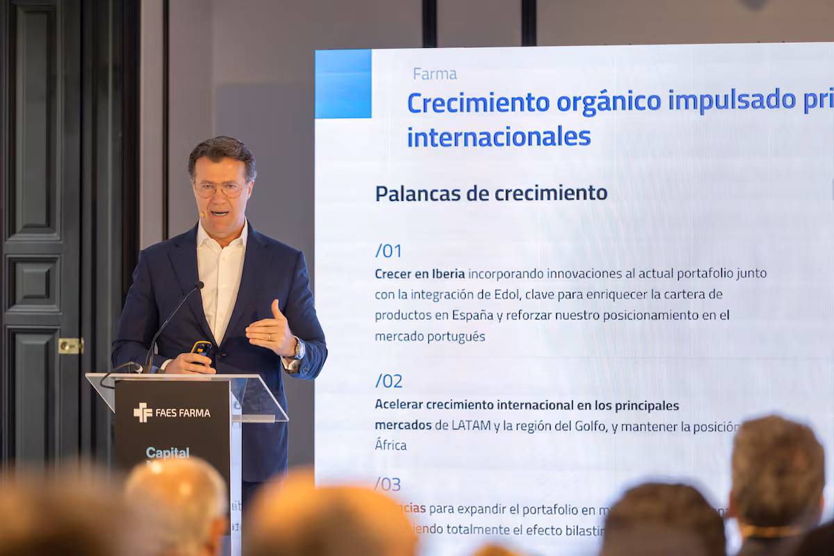 Faes Farma planea entrar en Brasil para acelerar su presencia internacional Cinco Días