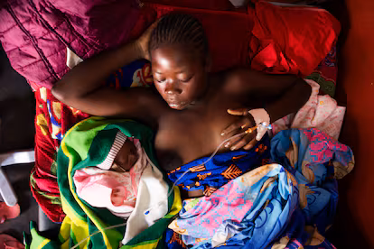 Dar a luz en República Centroafricana, uno de los países del mundo más peligrosos para ser madre Dar a luz en República Centroafricana, uno de los países del mundo más peligrosos para ser madre