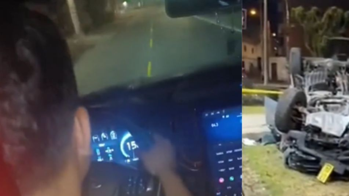 Jóvenes conducían con exceso de velocidad y grabaron su propio accidente: uno de ellos murió Jóvenes conducían con exceso de velocidad y grabaron su propio accidente: uno de ellos murió
