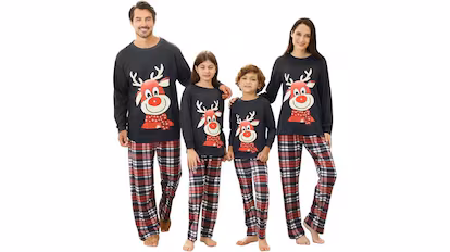 Para los amantes de la Navidad: cinco pijamas para toda la familia con distintos estampados a elegir pijama navideño
